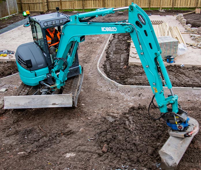 Kobelco SK55SRX-6 Mini Excavators from the compact equipment