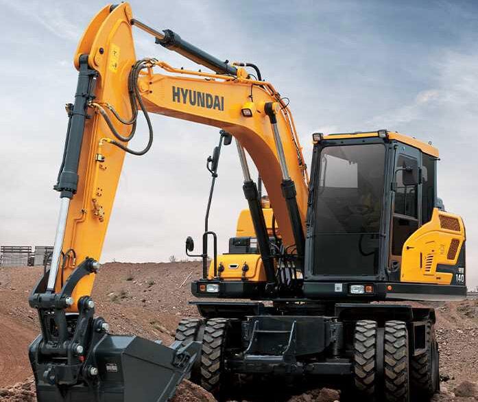 Hyundai HW140 - Wheeled Excavators