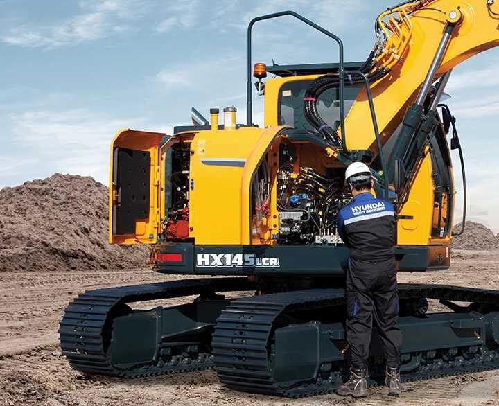 Hyundai HX145LCR - Crawler Excavators