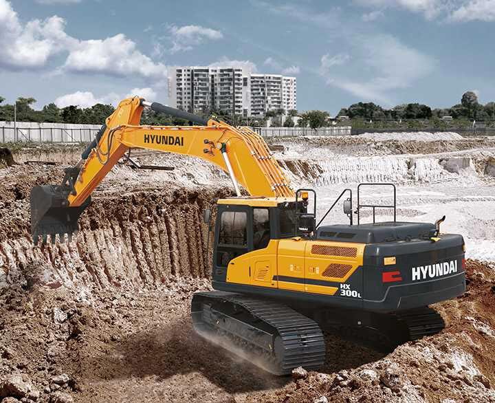 Hyundai HX300L - Crawler Excavators