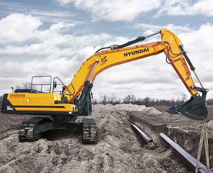 Hyundai HX380L - Crawler Excavators