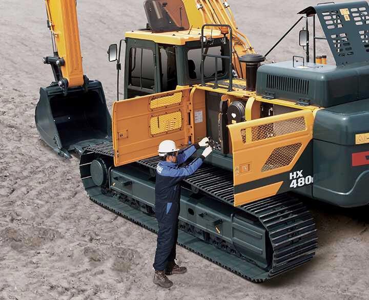 Hyundai HX480L - Crawler Excavators