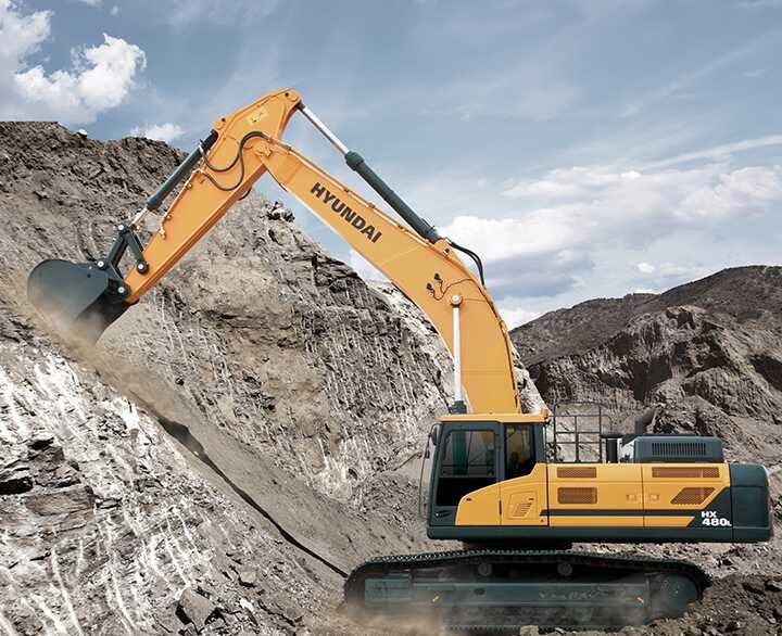 Hyundai HX480L - Crawler Excavators