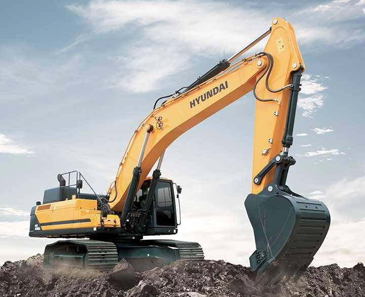 Hyundai HX480L - Crawler Excavators