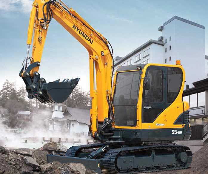 Hyundai R55-9A - Mini Excavators