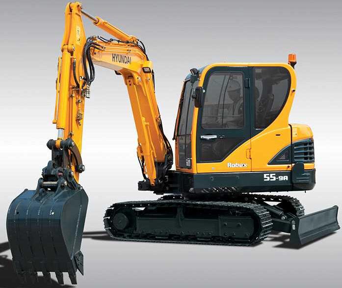 Hyundai R55-9A Mini Excavators - Molson Equipment