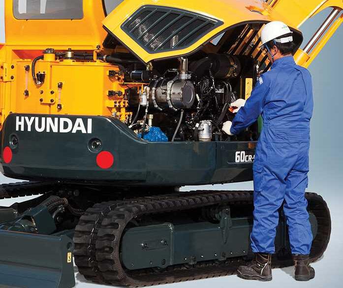 Hyundai R60CR-9A - Mini Excavators