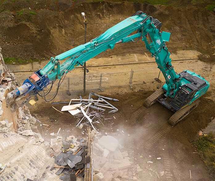 Kobelco SK400DLC-10 Demolition Excavator