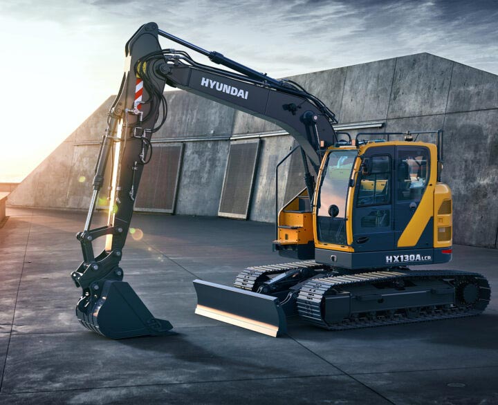 Hyundai HX130A LCR - Crawler Excavators
