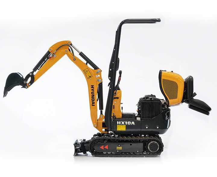 Hyundai HX10A - Mini Excavators