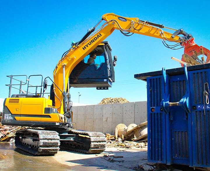 Hyundai HX140LC HRC - Waste Handlers