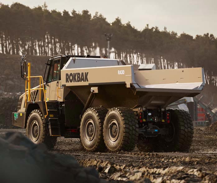 Rokbak RA30 Articulated Dump Trucks - Molson Equipment