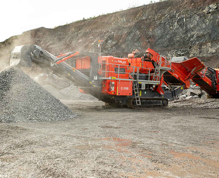 Finlay C-1550+ - Cone Crushers