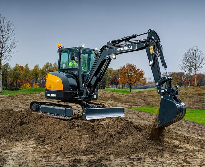 Hyundai HX40A - Mini Excavators