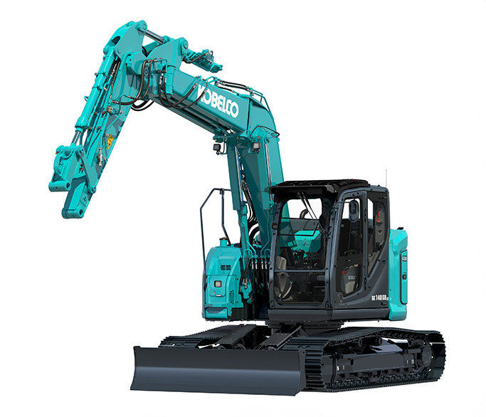 Kobelco SK140SRLC-7 Offset Boom - Crawler Excavators