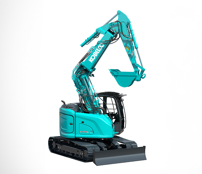 Kobelco SK140SRLC-7 Offset Boom - Crawler Excavators