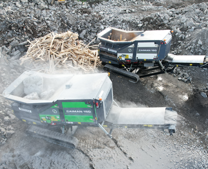 Terex EvoQuip Caiman 150 - Shredders