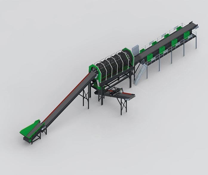 Construction & Demolition Waste Sorting Line - Recycling Systems