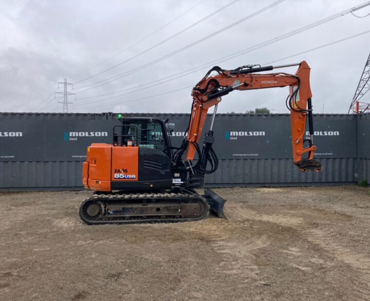 Hitachi ZX85USBR-6 2PB - Mini Excavators