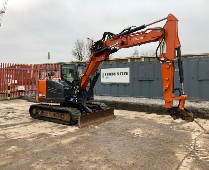 Hitachi ZX85USBR-6 2PB - Mini Excavators