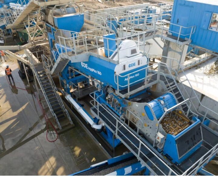 CDE AggMax™ Scrubbing & Classification System - Aggregate Wash Plants