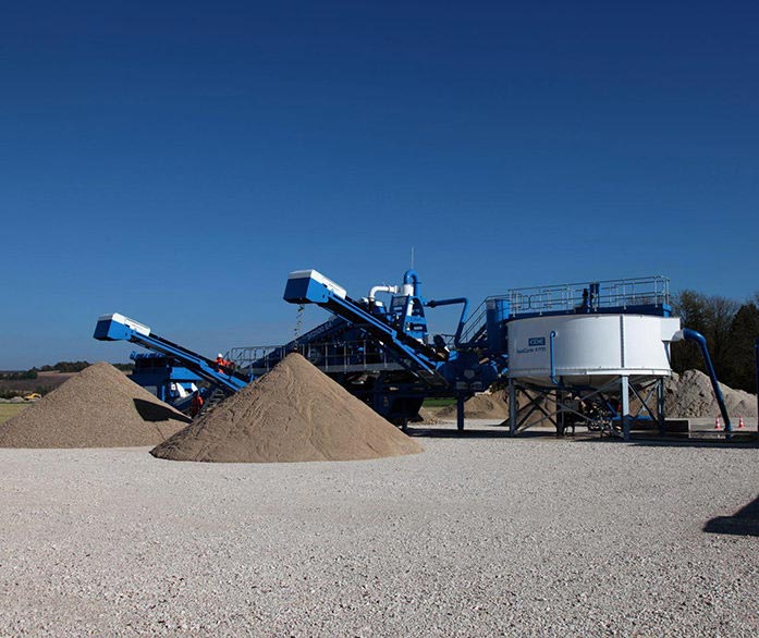 CDE M-Series™  Integrated Washing Solution - Aggregate Wash Plants