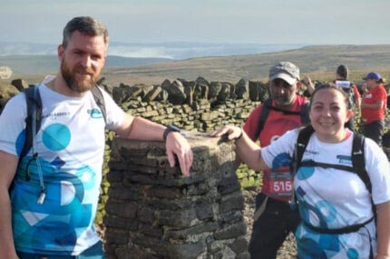 Molson team tackle the Yorkshire Three Peaks for mental health and wellbeing charity