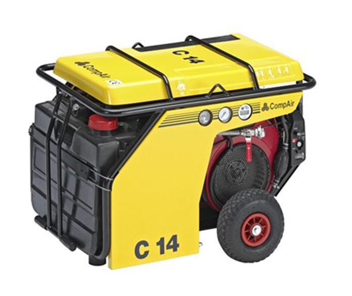 CompAir Small Portable Air Compressor - Mobile Compressors