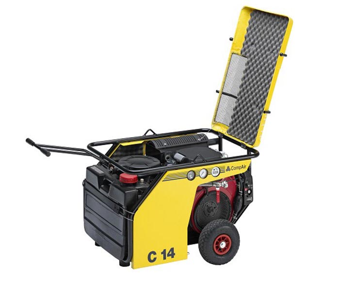 CompAir Small Portable Air Compressor - Mobile Compressors