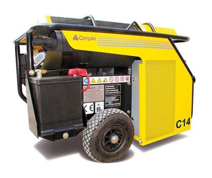 CompAir Small Portable Air Compressor - Mobile Compressors