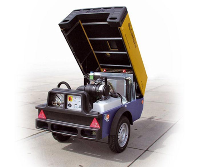 CompAir Portable Compressor - Mobile Compressors