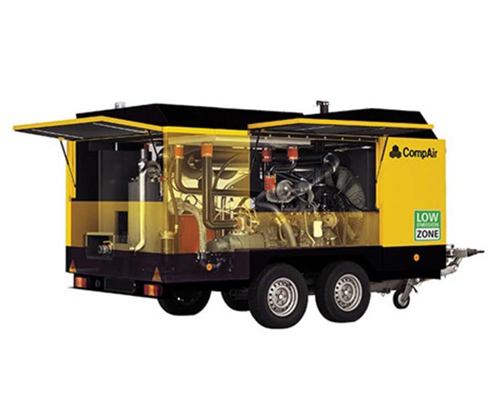 CompAir Large Portable Compressor - Mobile Compressors