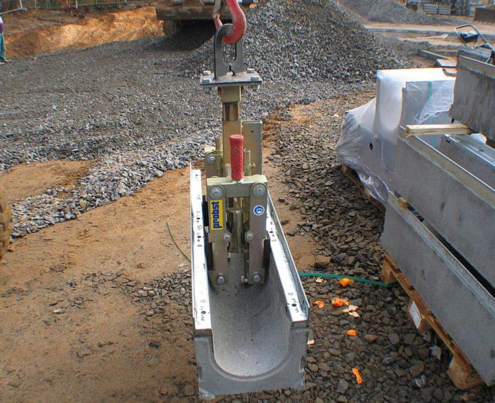 Probst Cable Channel Clamp - Handling & Laying