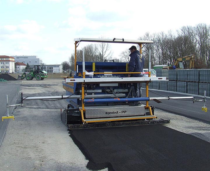 Probst POWERPLAN PP Screeding Machine - Handling & Laying