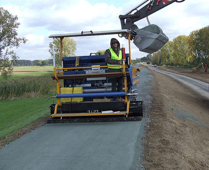 Probst POWERPLAN PP Screeding Machine - Handling & Laying