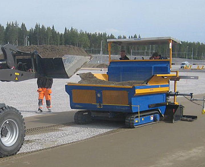 Probst POWERPLAN PP Screeding Machine - Handling & Laying