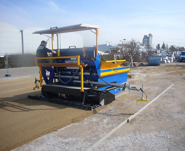 Probst POWERPLAN PP Screeding Machine - Handling & Laying