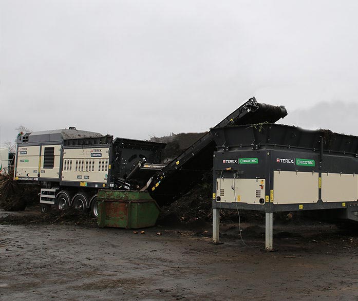 Terex Ecotec TSS 390 - Shredders