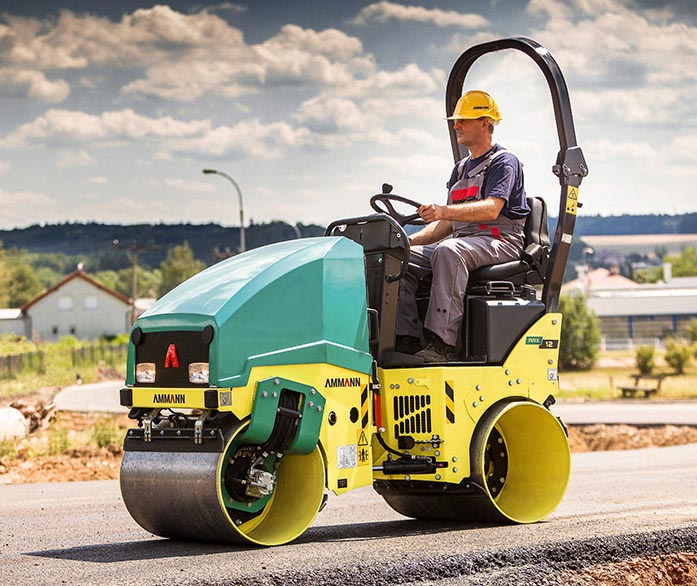 Ammann ARX 12 - Rollers