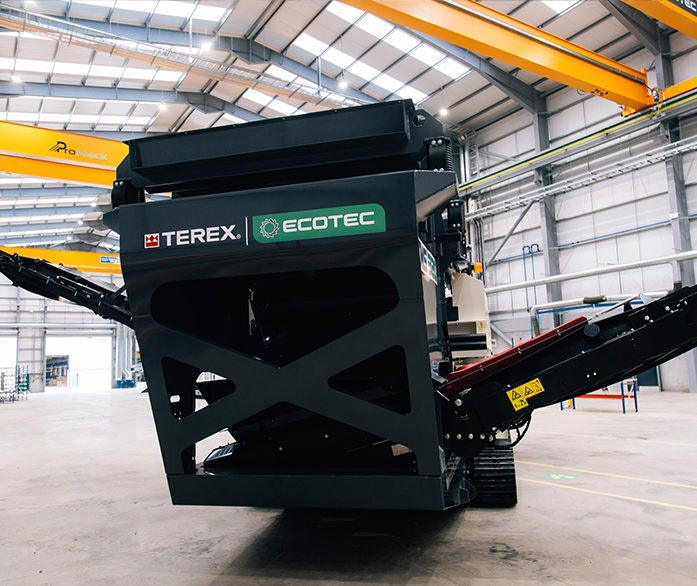 Terex Ecotec TMS 320 - Eddy Currents