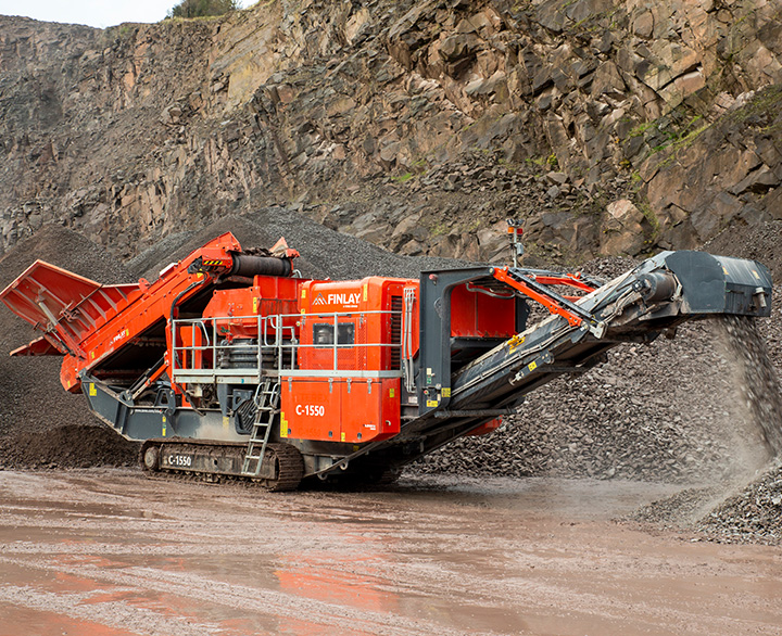 Finlay C-1550+ - Cone Crushers